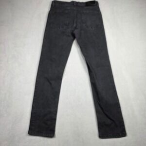 Cotton & Co Jeans Mens 32x32 Black Straight Leg Mid Rise Denim Collection